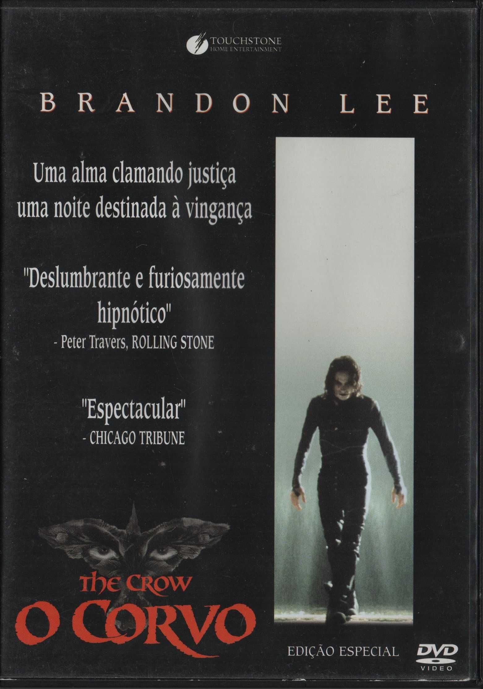 Dvd O Corvo - thriller - Brandon Lee - edição especial