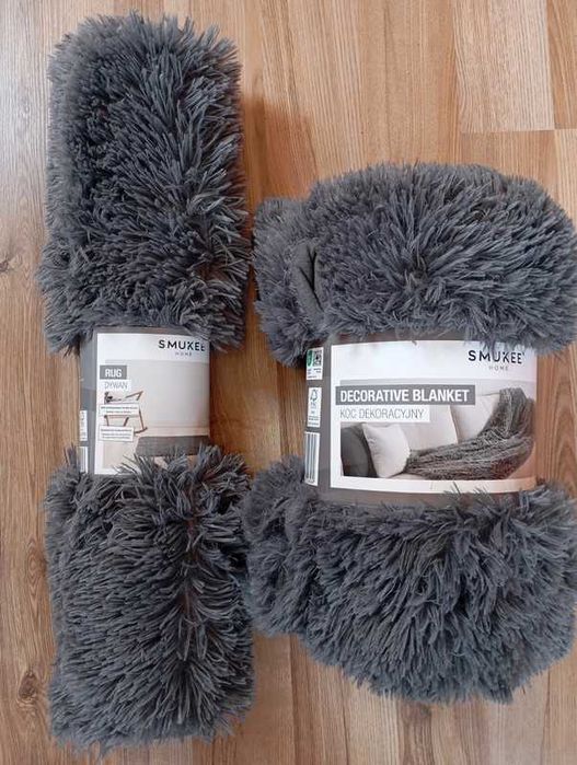 Zestaw koc + dywan