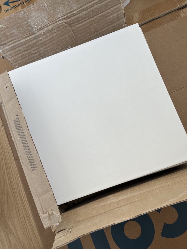 Gres szkliwiony Univero White 29.8 X 29.8 Cersanit - 11 szt