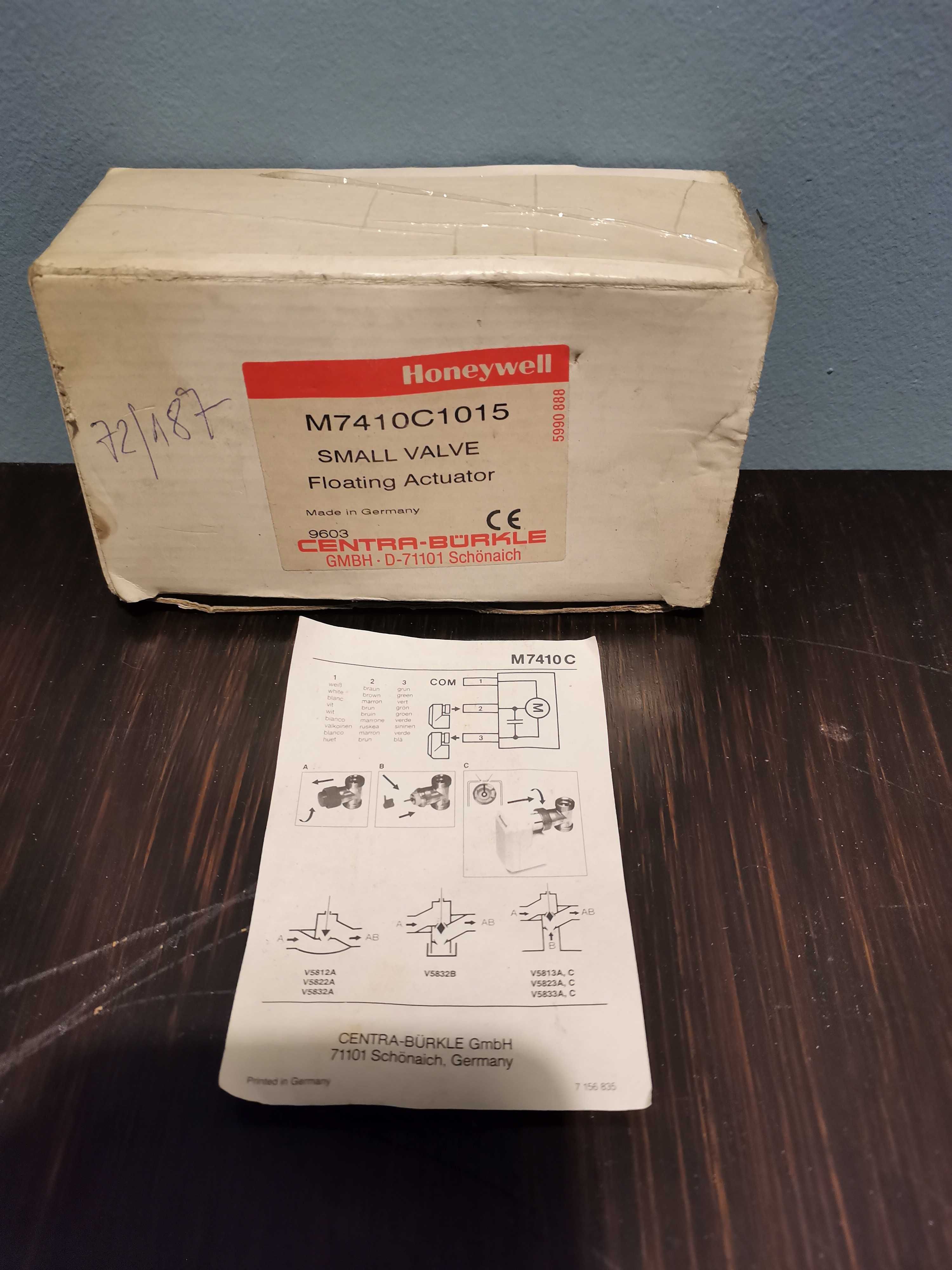 Siłownik liniowy do zaworów  Honeywell M7410C1015