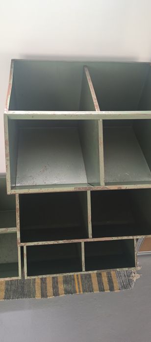 Caixote arrumação em ferro