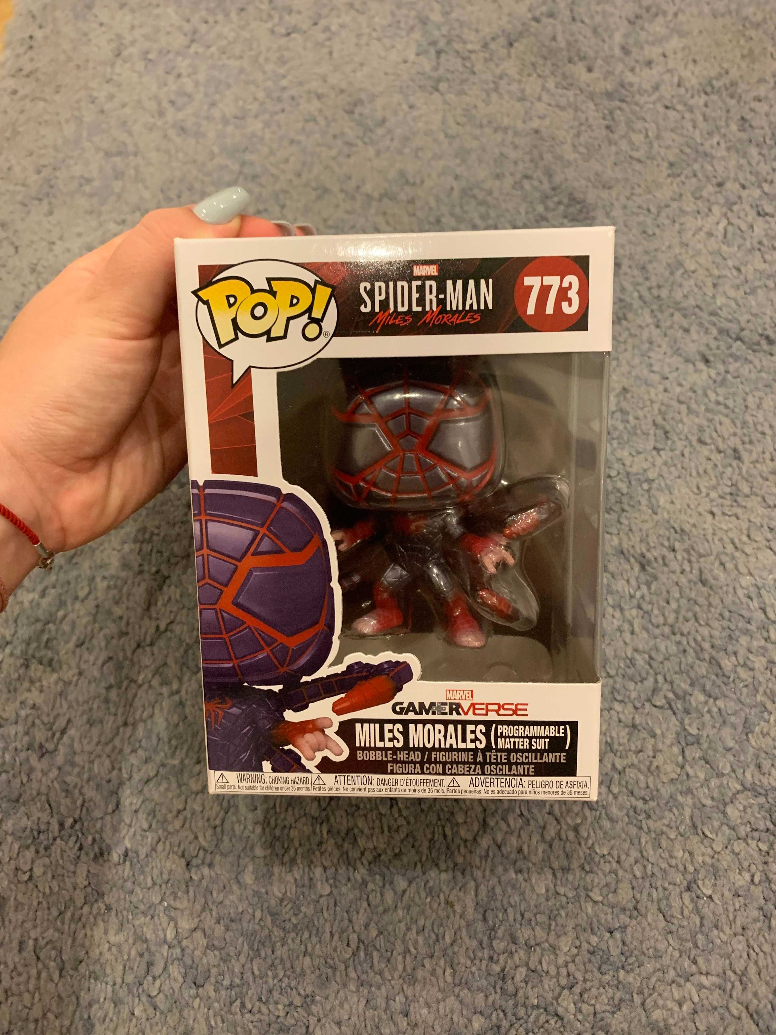 Фігурка Funko Pop #773 Miles Morales фанко поп Майлз Моралес