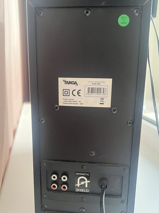 акустична система Targa 2.1 з сабвуфером