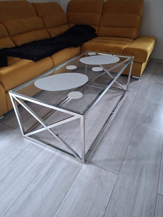 Szklana ława Glamour