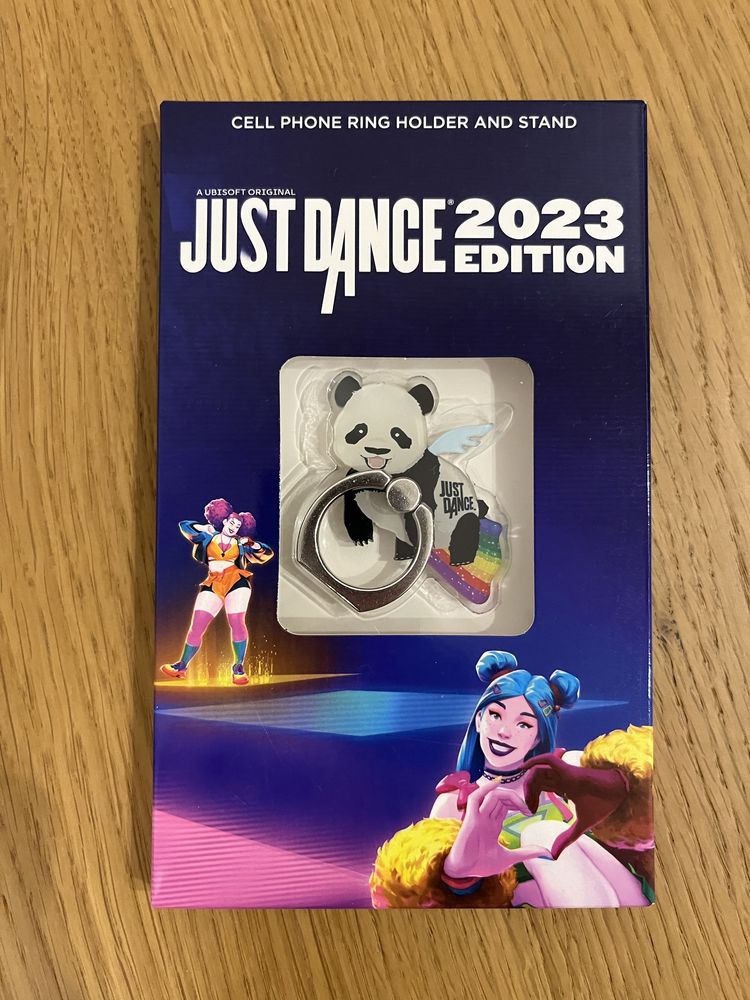 Uchwyt do telefonu na palec ring Just Dance 2023 panda
