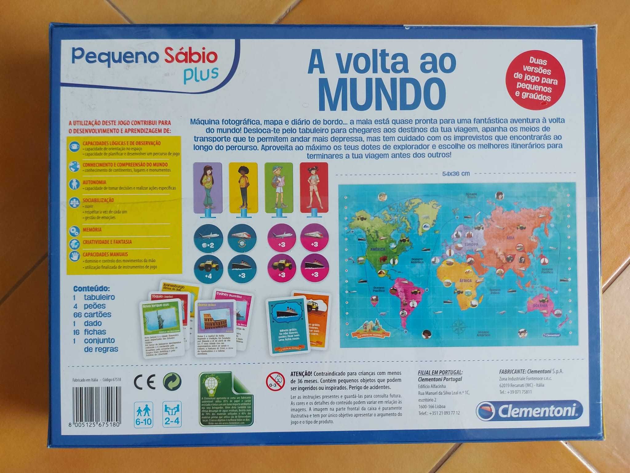 Jogo A volta ao Mundo - NOVO