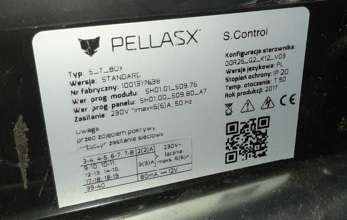 Pellas x Revo 26kw palnik na pellet komplet