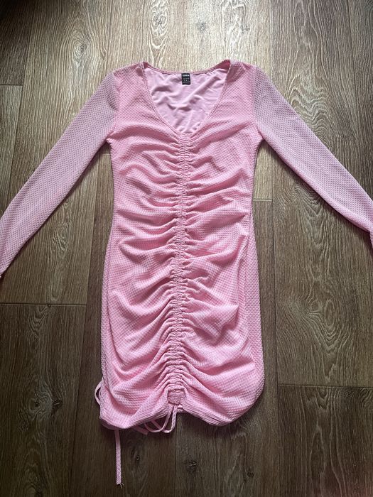 Платье женское розовое