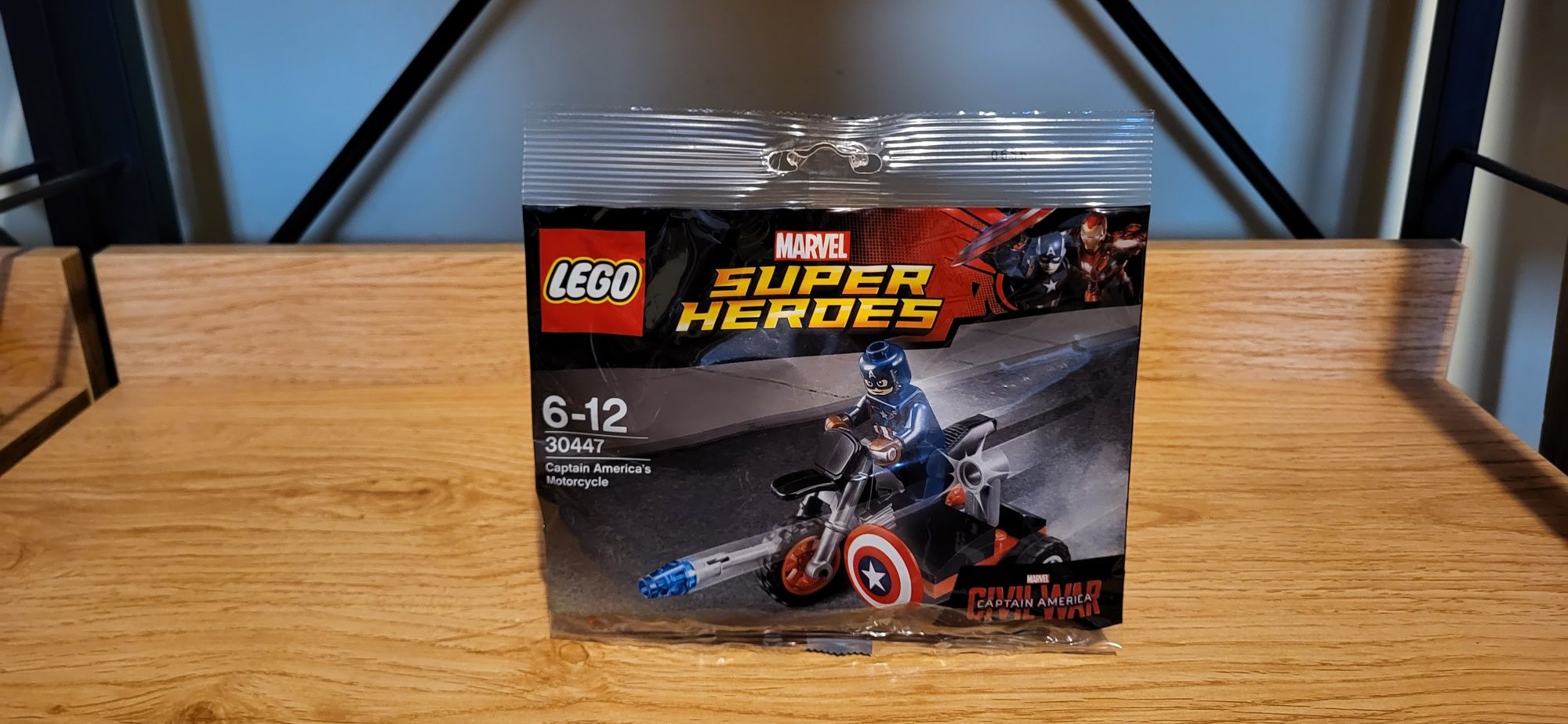 Lego Marvel Super Heroes 30447 Capitain America's Motorcycle saszetka