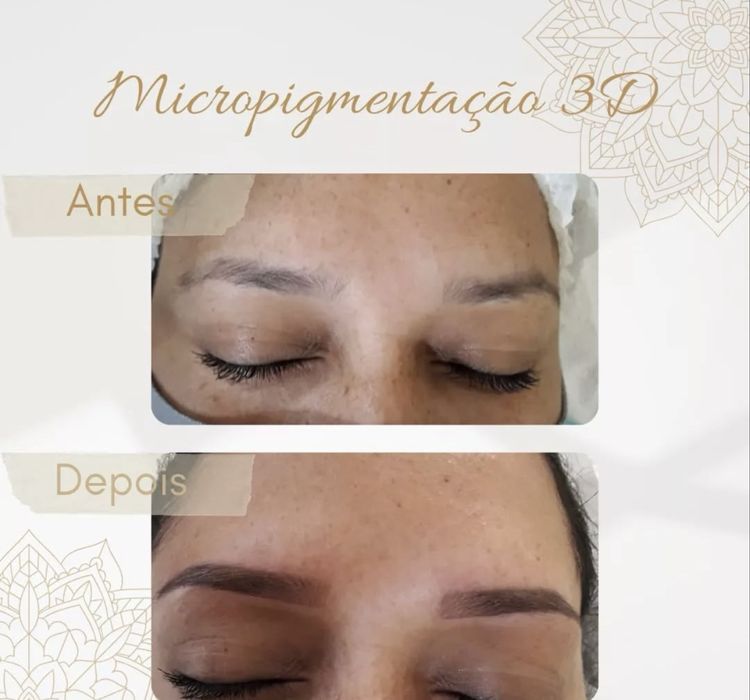 Micropigmentação sobrancelhas, eyeliner e labios