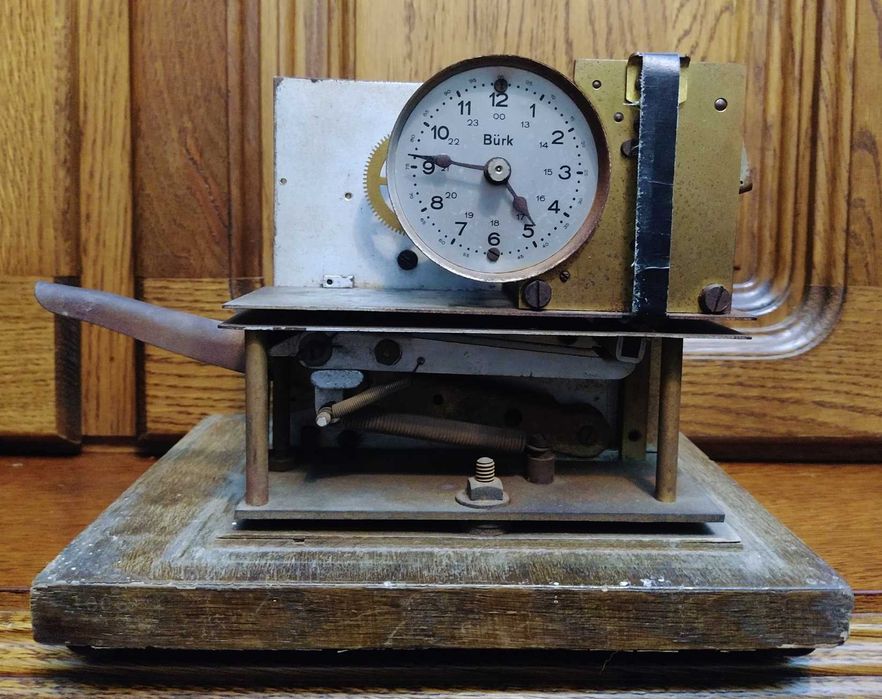 RRR Старинные Часы Bürk контрольные ,30 годы,20 века ,Германия