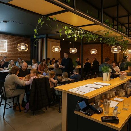 Lokal japońskiej sieci restauracji - Doskoi / franczyza