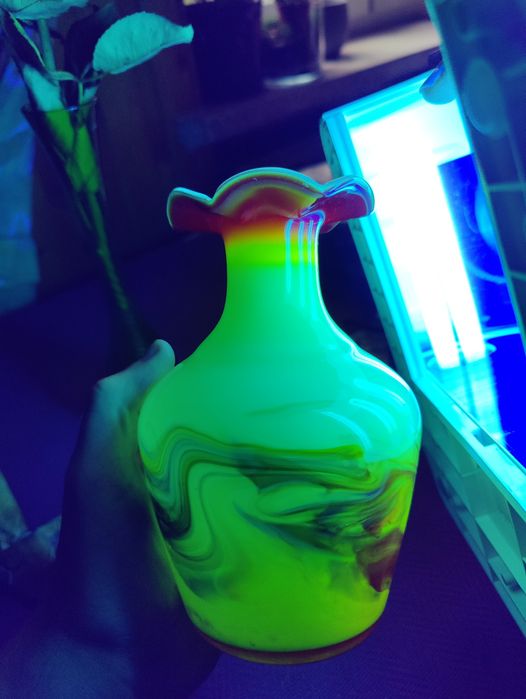 Uran Murano wazon  wenecki Walters Davidson art glass