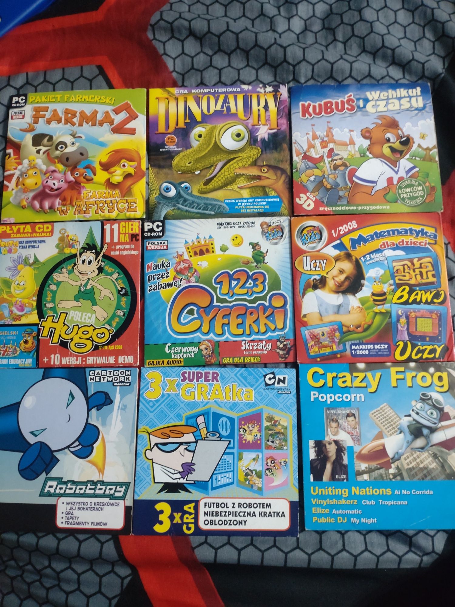 Gry PC CD różności