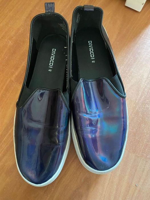 Sapatos, holográficos, da H&M