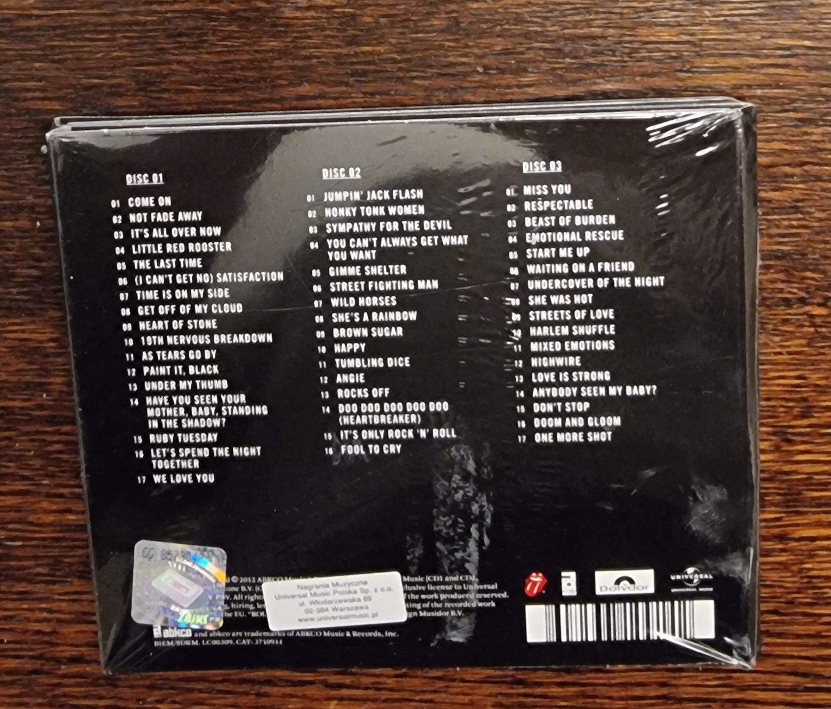 The Rolling Stones Grrr! NOWE! 3 CD gratka dla kolekcjonerów!