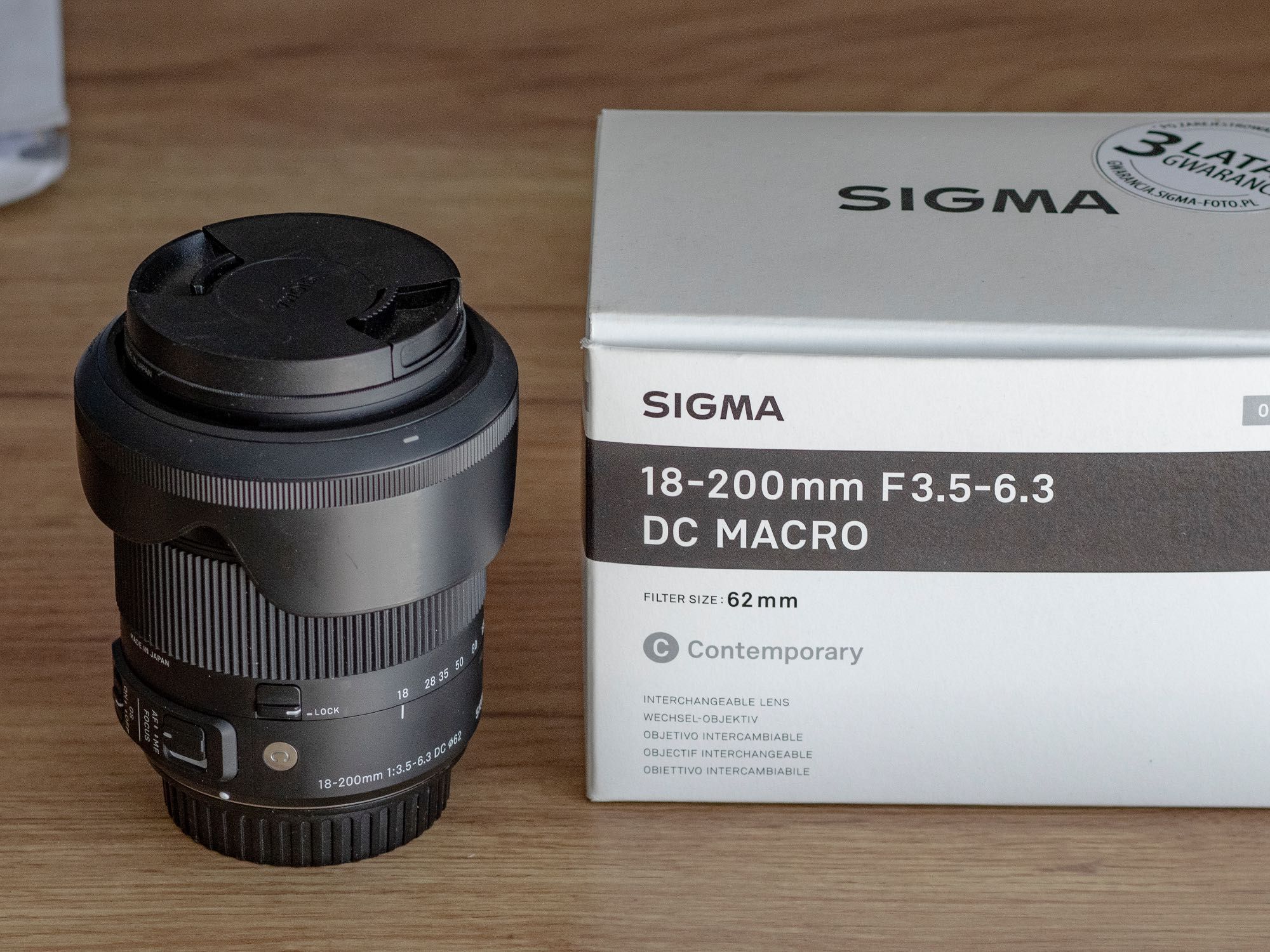 Sigma 18-200mm F3.5-6.3 DC OS HSM CANON EF-S