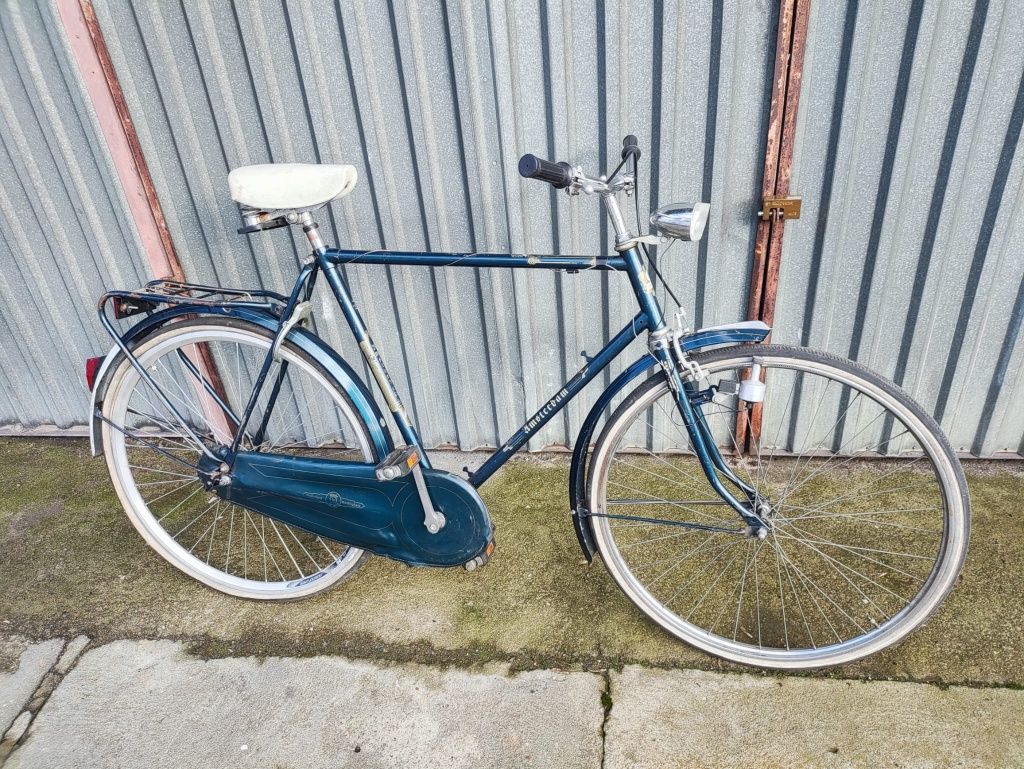 Miejski rower - zielony Amsterdam Holenderski