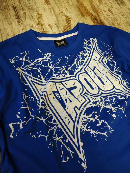 Продам лонгслів Tapout web blue sk8 Y2K