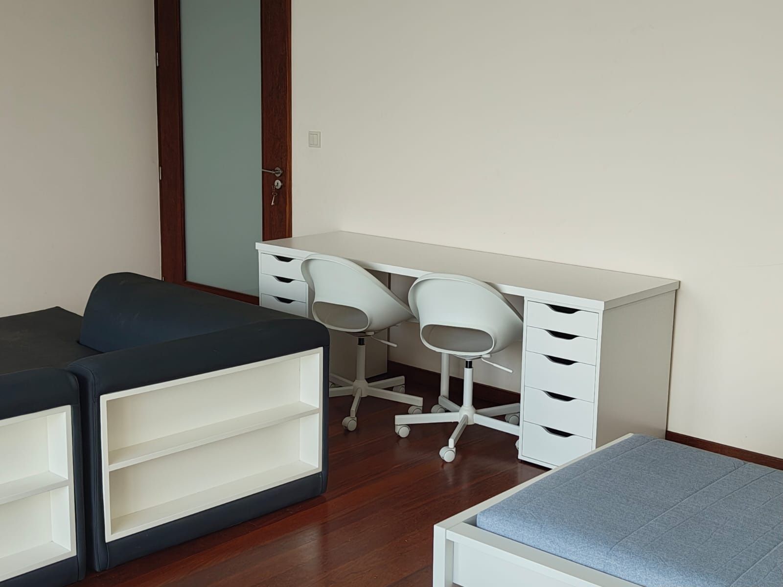 Quarto para 2 estudantes ou profissionais destacados.  3° Piso Moradia