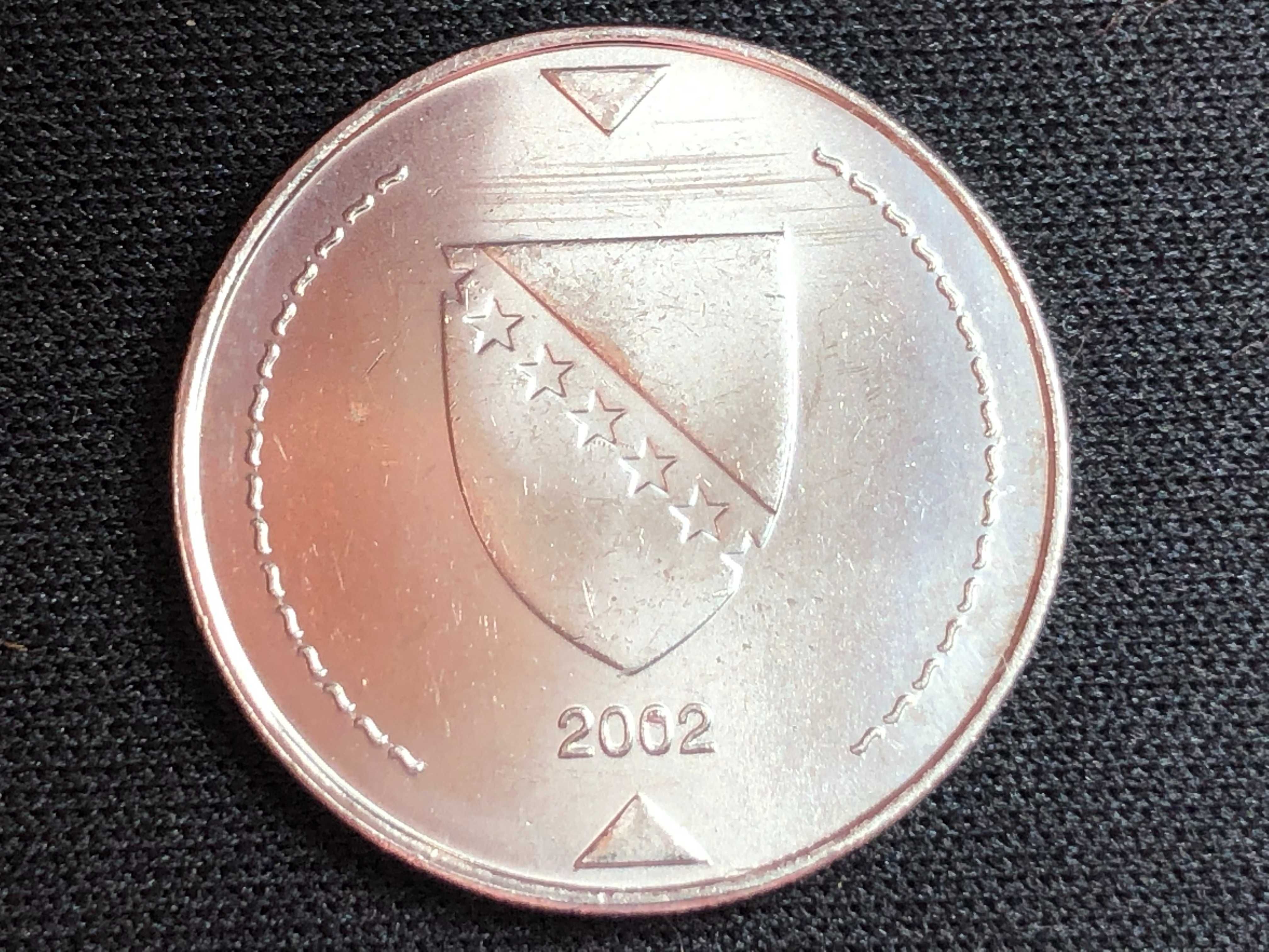 Lote de 2 moedas da Bósnia Herzegovina - Moeda Markka