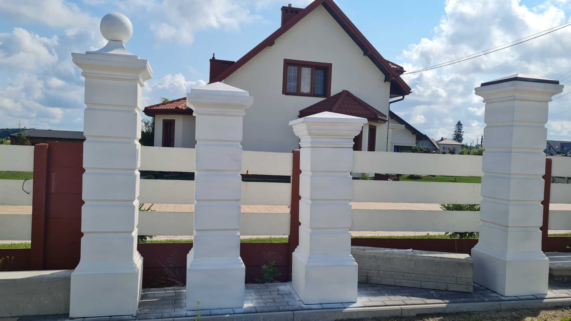 Murki Stylowe,Ogrodzenia Betonowe,Słupki Dworkowe,Słup Boniowany
