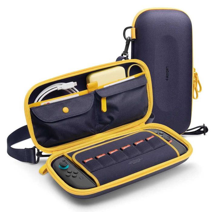 Футляр Spigen Nano Pop Pro Pouch для Nintendo Switch 2 Blueberry Navy
