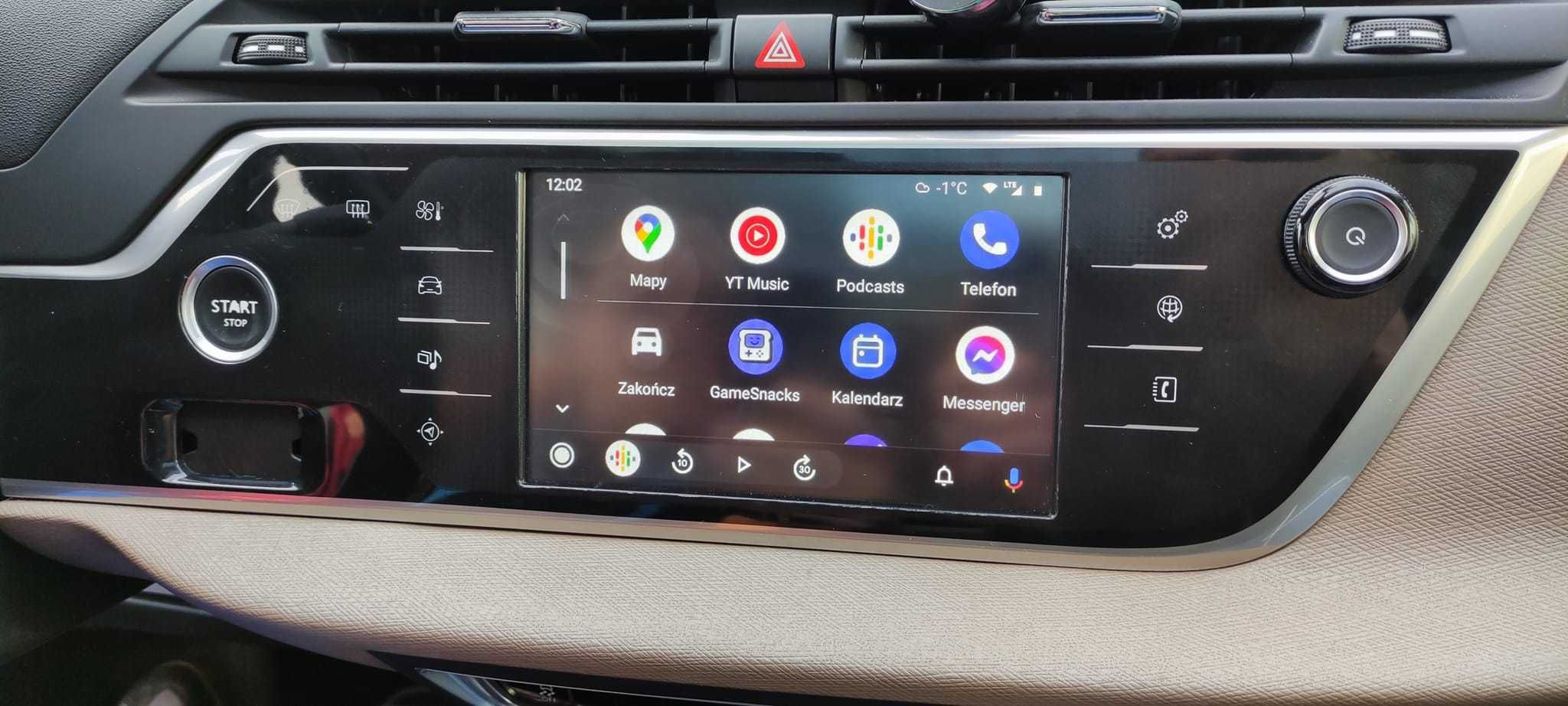 Polski język, nowe mapy, Carplay Citroen Peugeot