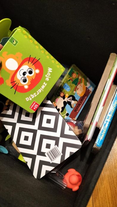 Pudło zabawek 0-3 lata