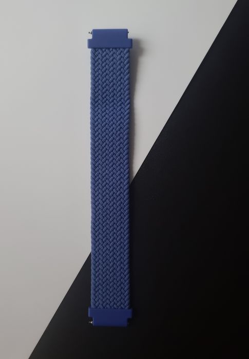 Pasek plecionego materiału 20 mm do zegarka Samsung, Huawei, Amazfit,