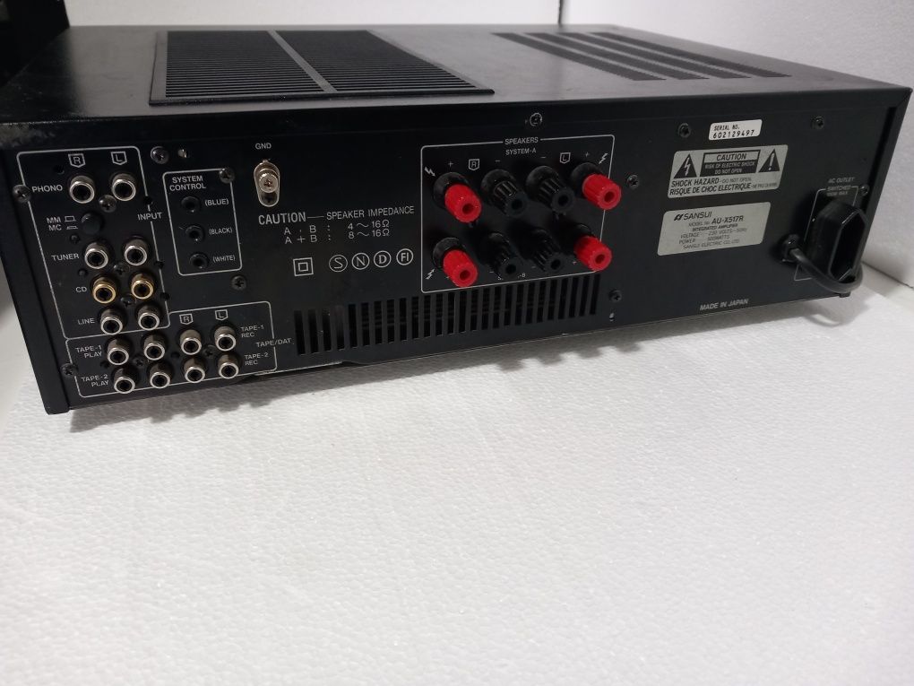 Amplificador Sansui AU- X517R