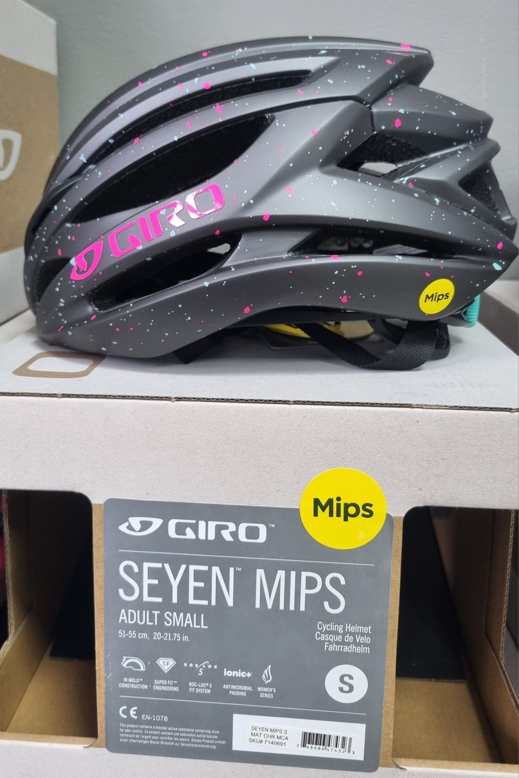Profesjonalny kask rowerowy GIRO Seyen MIPS rozmiar S  __ 51-55cm