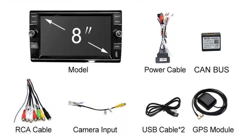 VW Passat B8 / VW Golf 7 Модельна Android магнітола 4/64 GB, Carplay