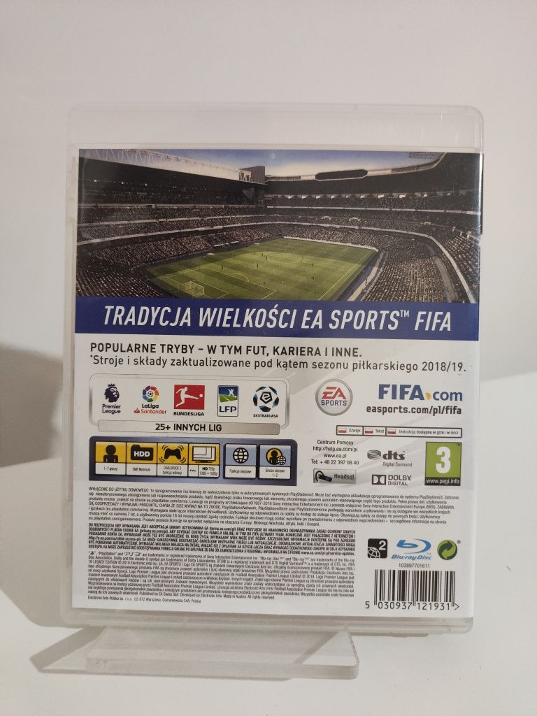 PS3 Fifa19 Edycja legacy Fifa 19