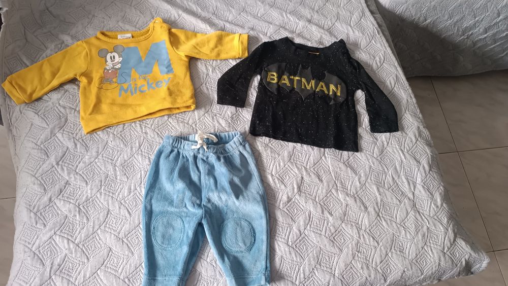 Roupa menino dos 0 aos 6 meses