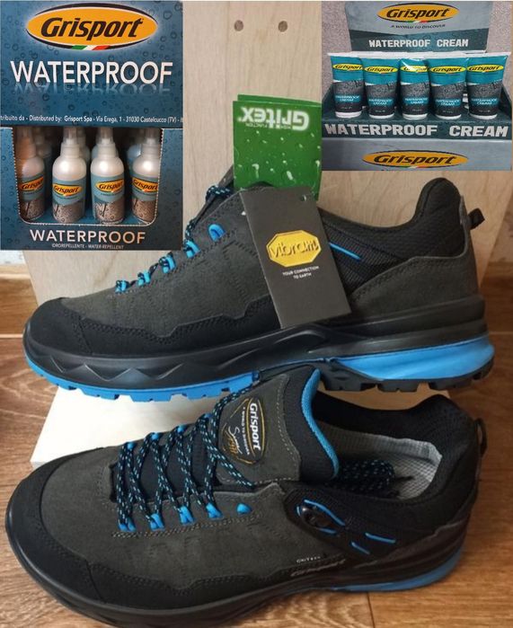Кросівки трекінгові grisport 14901s49tn термо, крем спрей.