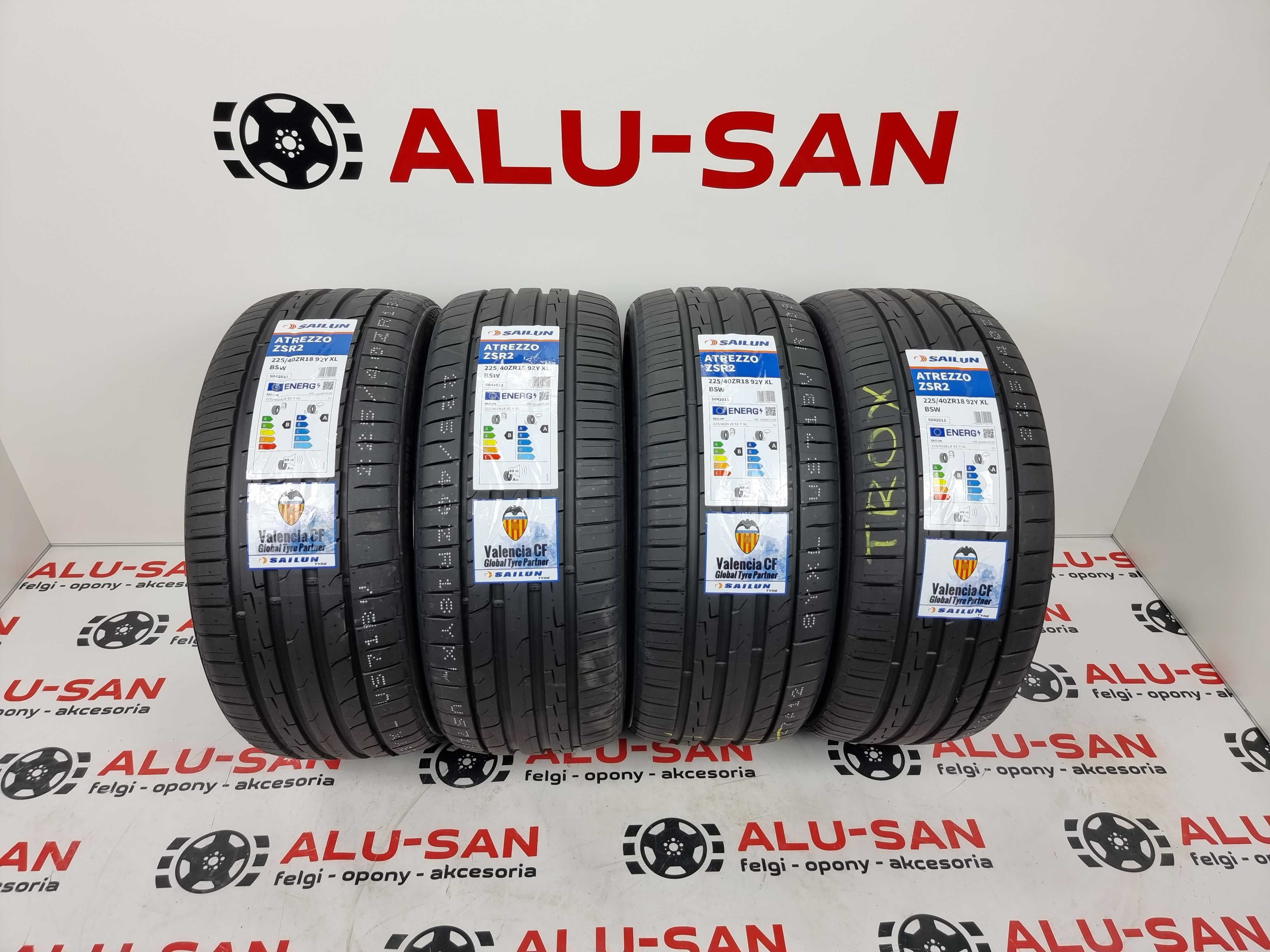 NOWE letnie OPONY 225/40R18 - SAILUN Atrezzo ZSR2