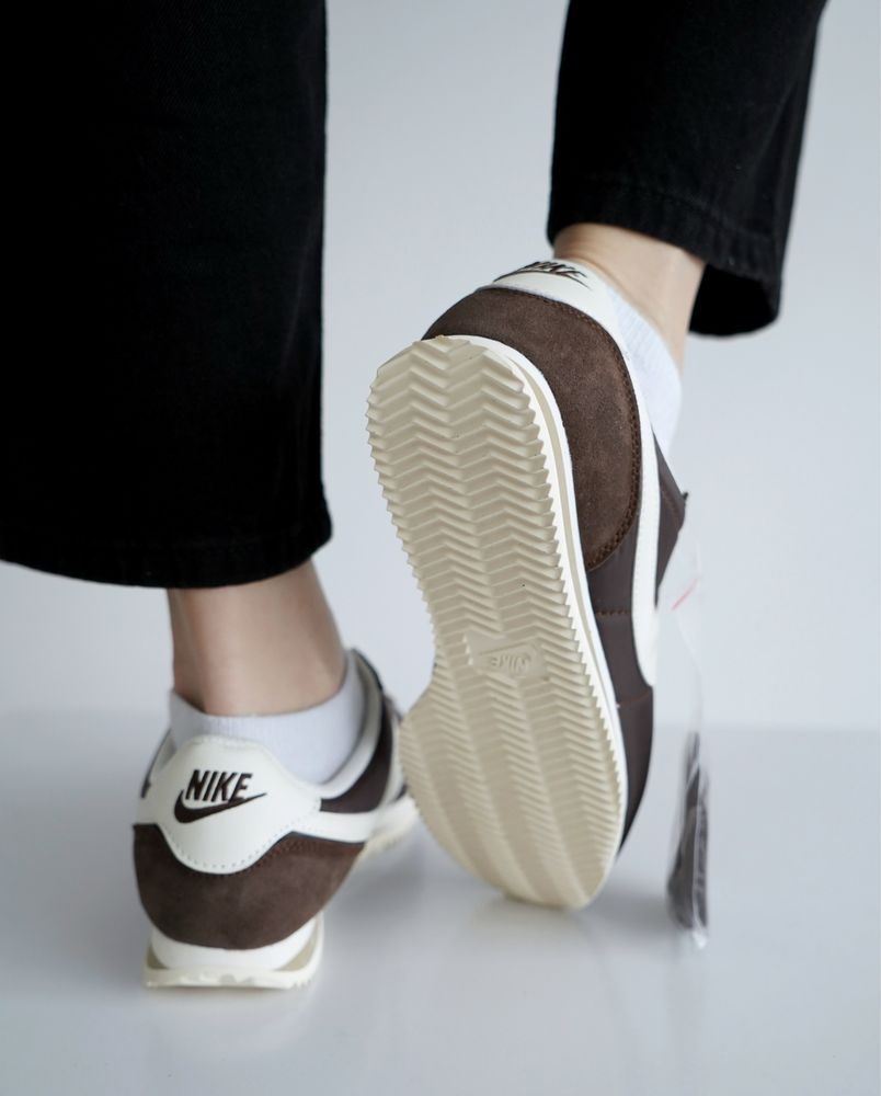 Nike Cortez Brown Cacao Wow Green Pink  Найк Кортез Женские