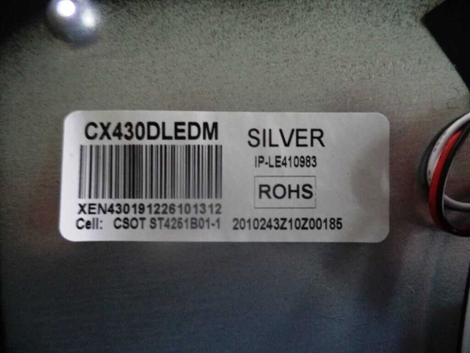 P75-2841V6.0   TV LCD SILVER IP-LE410983   Programação emmc