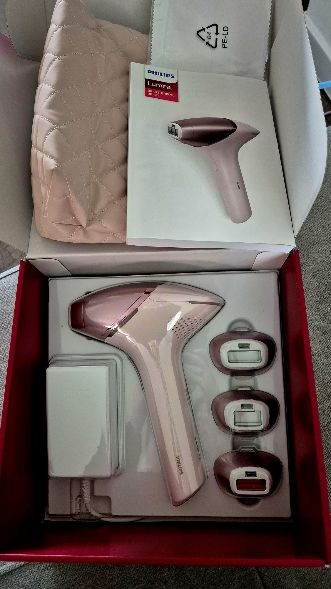 Depilator PHILIPS Lumea 9900 IPL BRI977/00 SenseIQ Czujnik SmartSkin