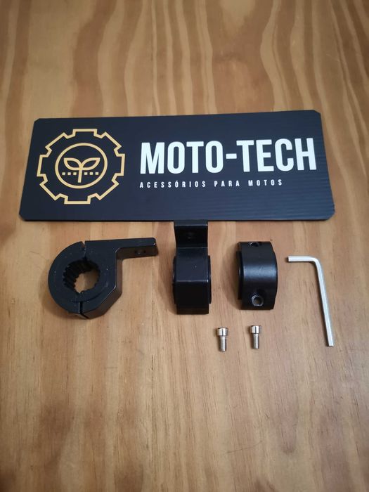 Suportes p/ faróis auxiliares modelos bmw r1200/1250 gsa e universais