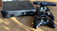 Xbox 360 plus 3 pady i Kinect