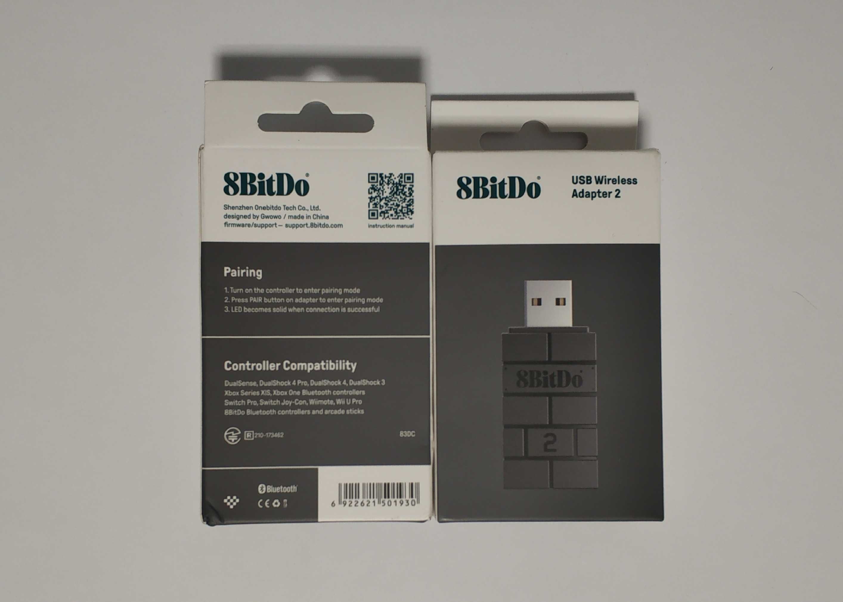 Адаптер 8BitDo USB Wireless Adapter 2 (Bluetooth)