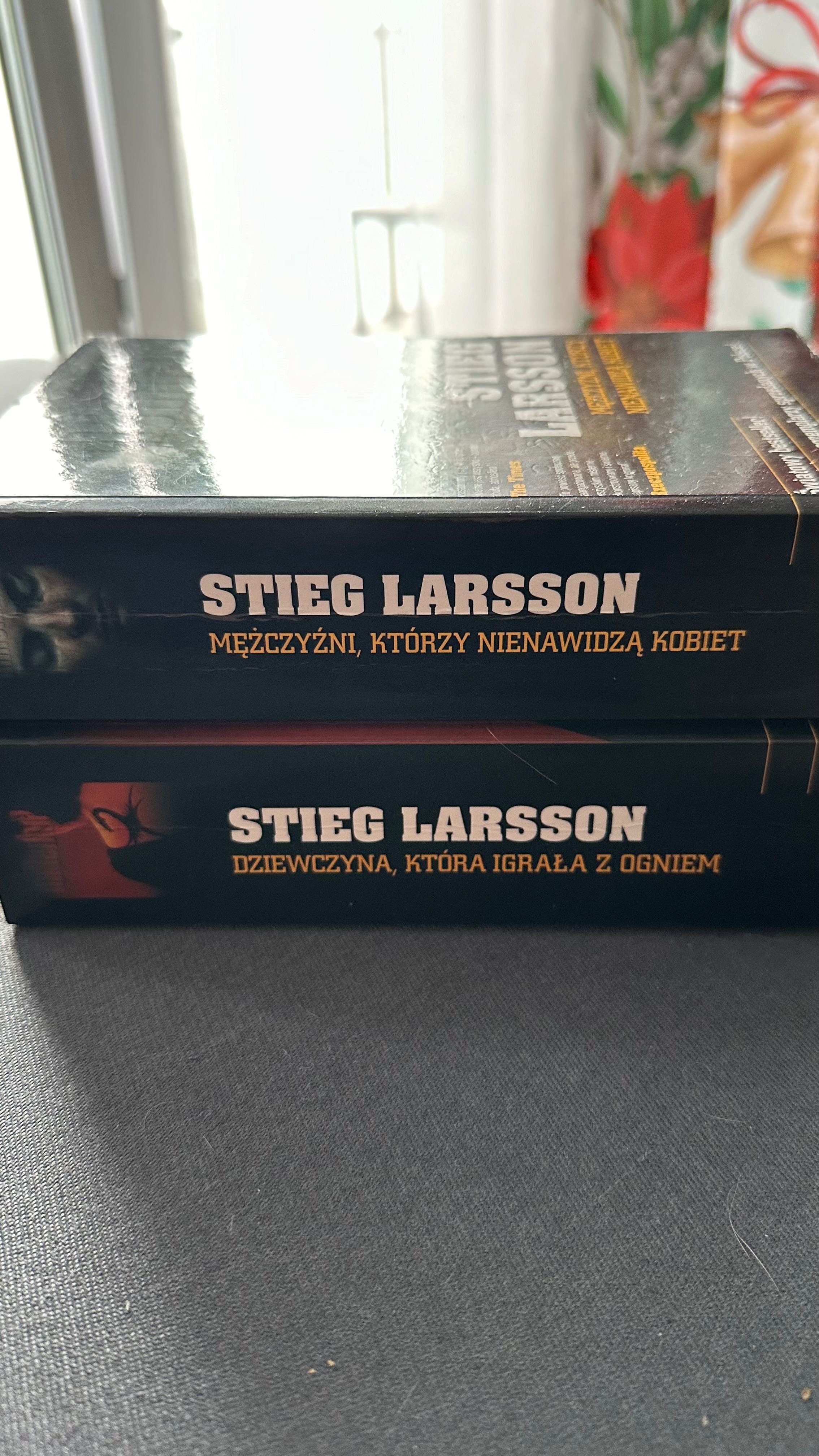 Stieg Larsson, pakiet millenium, 2 tomy, bardzo dobry stan!