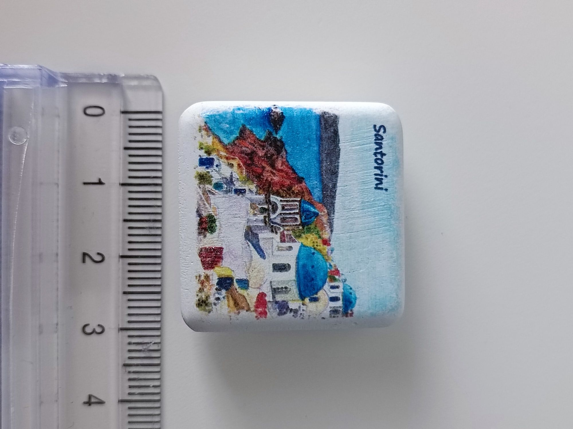 Nowy magnes na lodówkę Santorini Grecja