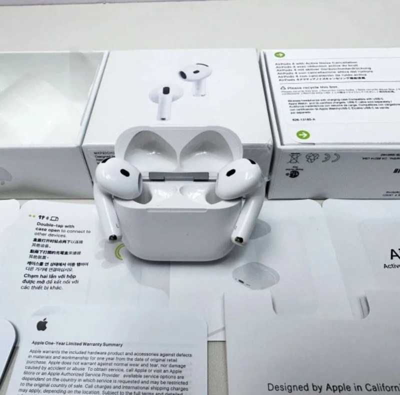 Słuchawki Air Pods 4 z funkcją ANC Nowe