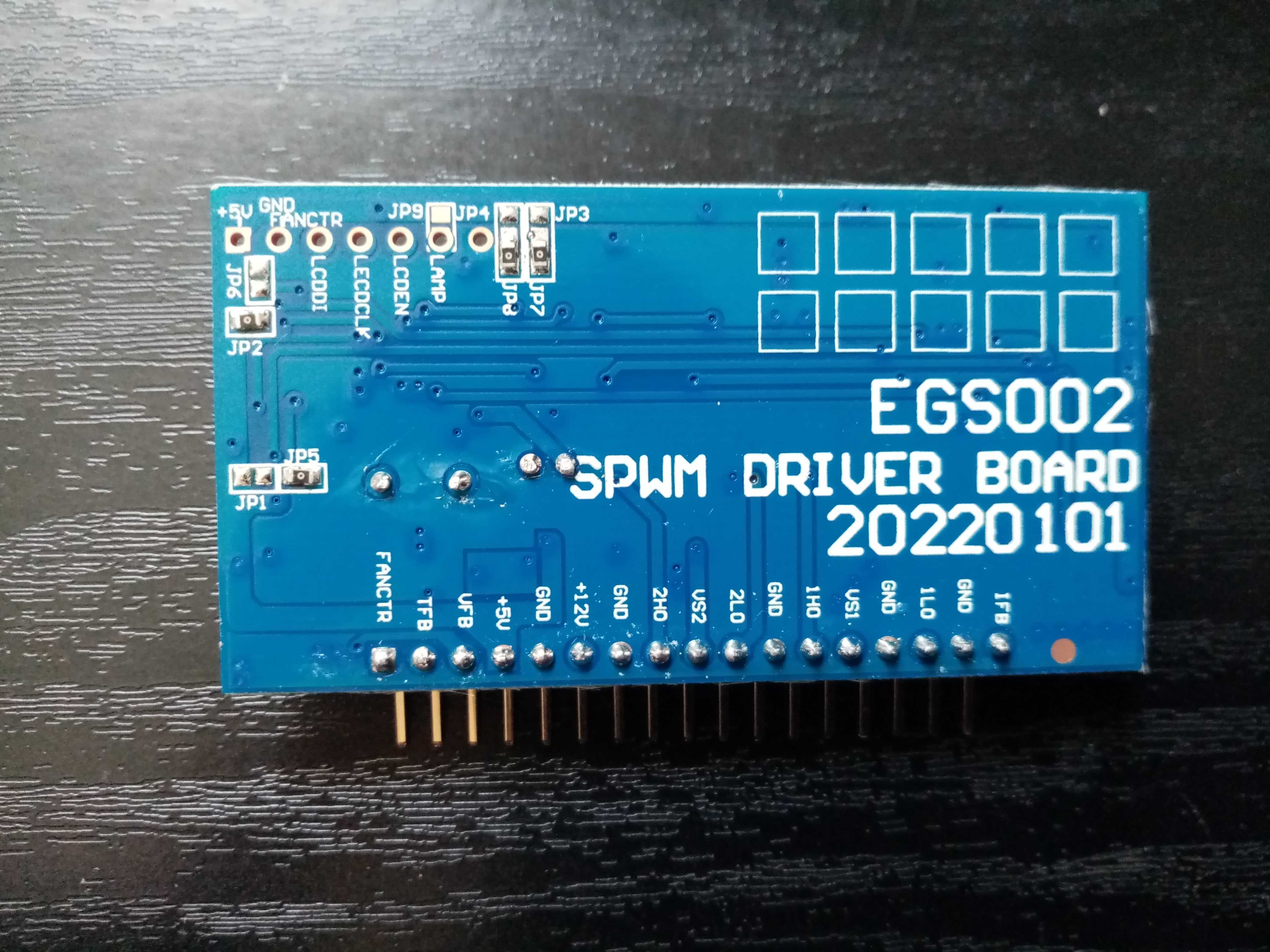 Плата формирователя чистого синуса EGS002 EG8010