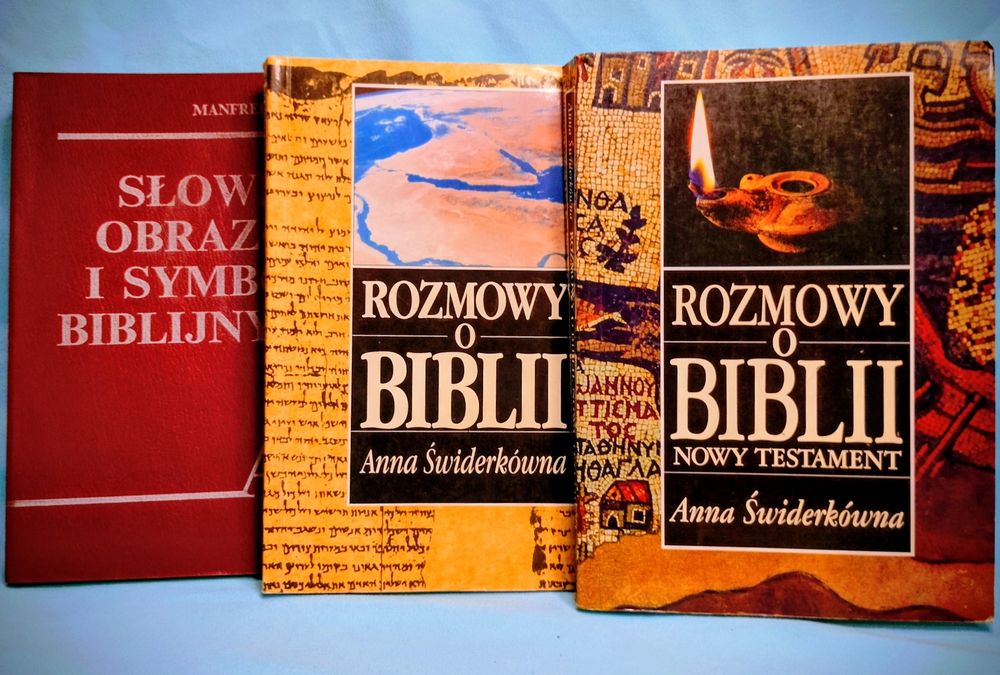 Rozmowy o Biblii cz. 1 i 2 Świderkówna ,Słownik obrazów biblijnych