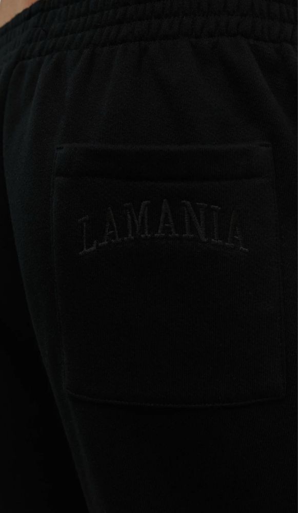 Spodnie la mania 40 L czarne