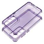 Futerał MATRIX CLEAR do SAMSUNG S24 FE jasnofioletowy
